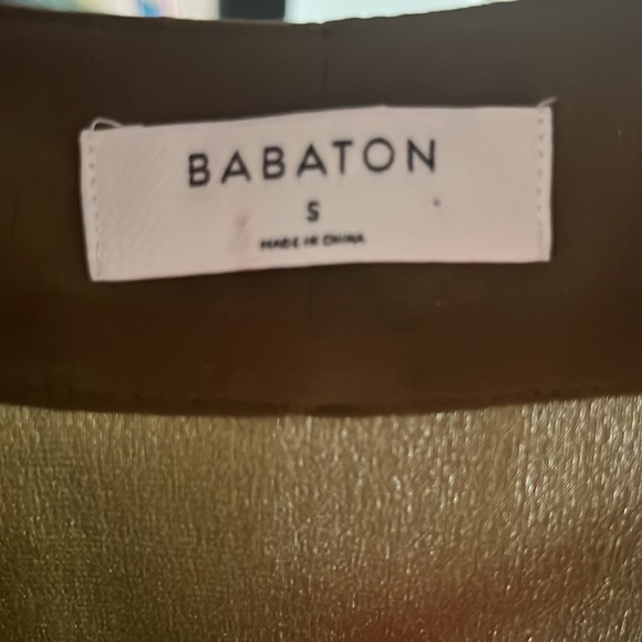 Babaton Corbett romper size small olive green - Picture 2 of 2